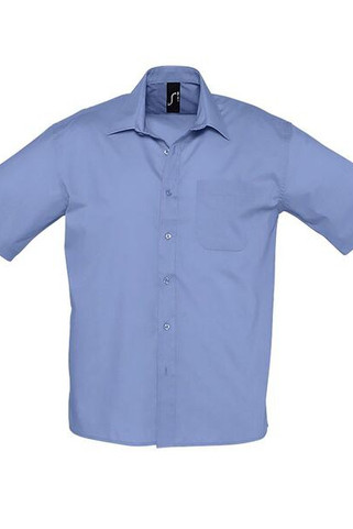 SOLS 16050 - Short Sleeve Poplin Mens Shirt Bristol