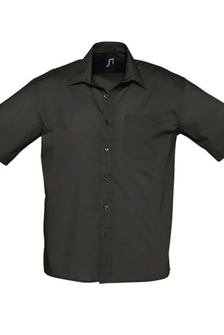 SOLS 16050 - Herren Popeline Hemd Kurzarm Bristol