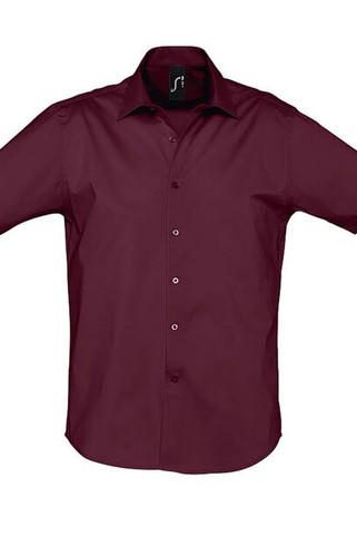 SOLS 17030 - Broadway Short Sleeve Stretch Mens Shirt