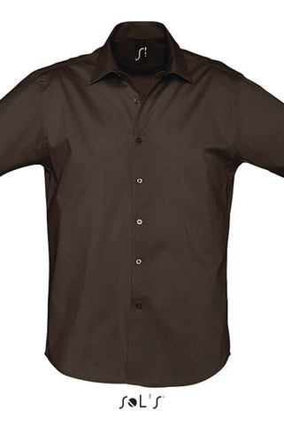 SOLS 17030 - Broadway Short Sleeve Stretch Mens Shirt