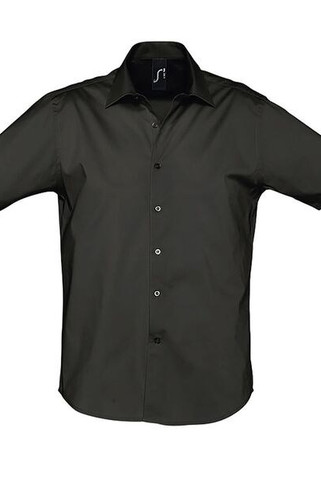 SOLS 17030 - Broadway Camicia Uomo Stretch Manica Corta
