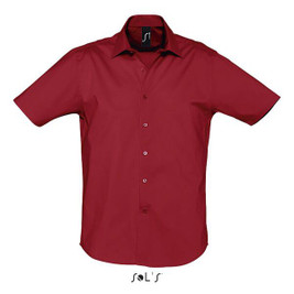 SOL'S 17030 - Broadway Short Sleeve Stretch Men's Shirt