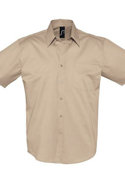 SOLS 16080 - Camisa Masculina de Algodão Twill com Toque Suave
