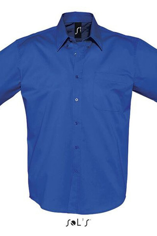 SOLS 16080 - Brooklyn Camicia Uomo In Twill Di Cotone Manica Corta