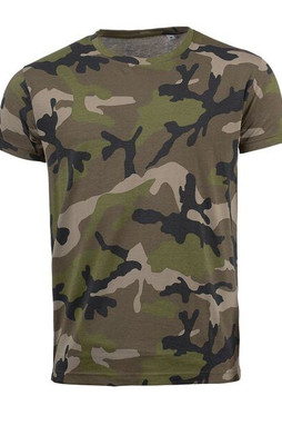 SOLS 01188 - Camo Men Round Collar T Shirt