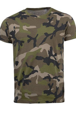 SOL'S 01188 - Camo Men Round Collar T Shirt