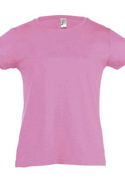 SOLS 11981 - Pige T-Shirt i Blød Bomuld med Girly Snit