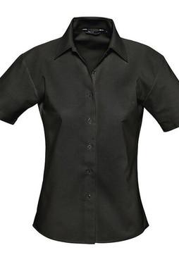 SOLS 16030 - Damen Oxford Bluse Kurzarm Elite