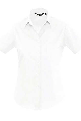 SOLS 16070 - Escape Short Sleeve Poplin Womens Shirt