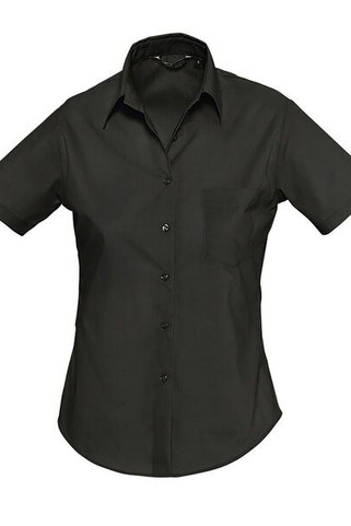 SOLS 16070 - Escape Chemise Femme Popeline Manches Courtes
