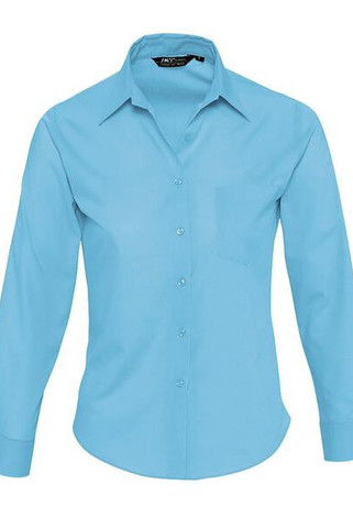Sols 16060 - Executive pitkähihainen Poplin naisten paita