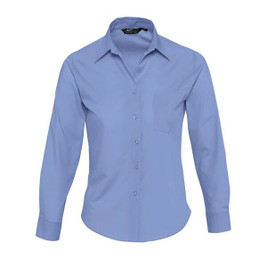 SOL'S 16060 - Damen Popeline Bluse Langarm Executive