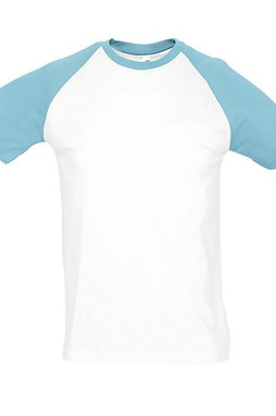 SOLS 11190 - Funky Tee Shirt Homme Bicolore Manches Raglan