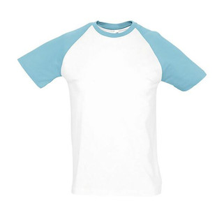 SOLS 11190 - Funky Tee Shirt Homme Bicolore Manches Raglan
