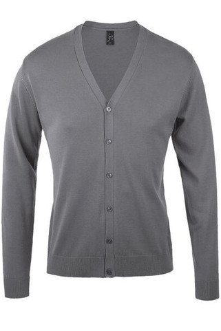SOLS 90011 - Golden Men V Neck Knitted Cardigan