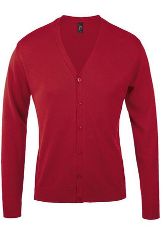 SOLS 90011 - Golden Men V Neck Knitted Cardigan