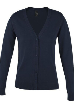 SOLS 90012 - Gouden Dames Damesvest V Hals Met Knopen