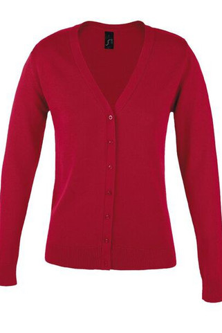 SOLS 90012 - Golden Women V Neck Knitted Cardigan