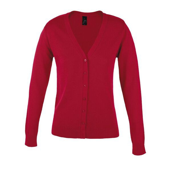 SOL'S 90012 - Golden Women V Neck Knitted Cardigan
