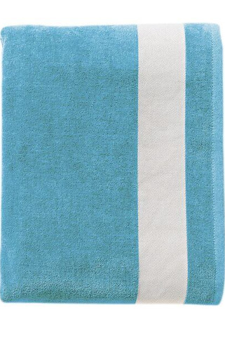 SOLS 89006 - Luxury Two-Tone Velour Beach Towel