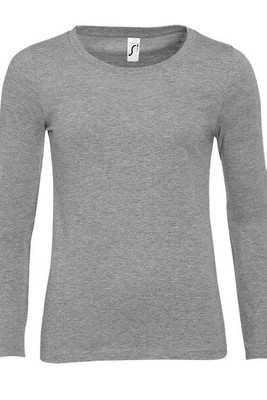 SOL'S 11425 - Women's Round Collar Long Sleeve T-Shirt Majestic