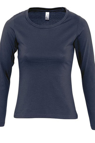 SOLS 11425 - MAJESTIC Womens Round Neck Long Sleeve T Shirt