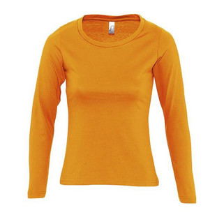 SOLS 11425 - Womens Round Collar Long Sleeve T-Shirt Majestic
