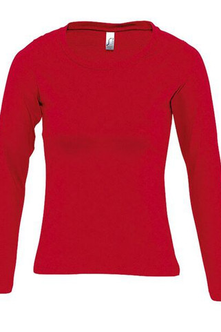 SOLS 11425 - Womens Round Collar Long Sleeve T-Shirt Majestic