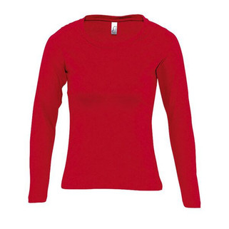 SOLS 11425 - Womens Round Collar Long Sleeve T-Shirt Majestic