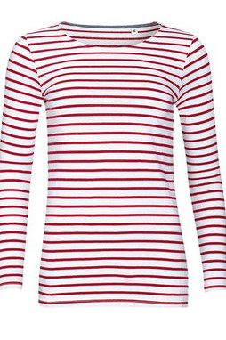 SOLS 01403 - Damen T-Shirt Langarm Marine