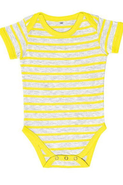 SOLS 01401 - Weicher Babybody mit Streifenmuster aus Baumwolle