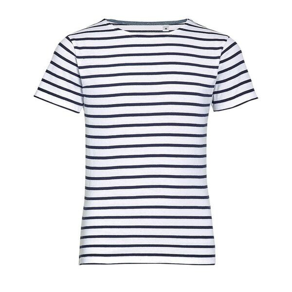 SOL'S 01400 - MILES KIDS Kids' Round Neck Striped T Shirt