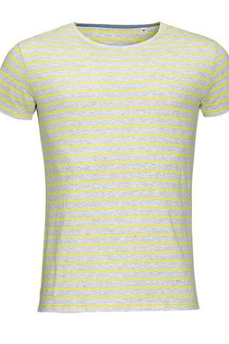 SOLS 01398 - MILES MEN Round Neck Striped T Shirt