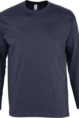 SOL'S 11420 - MONARCH T Shirt De Gola Redonda E Manga Comprida Para Homem