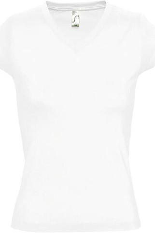 SOLS 11388 - MOON Womens V Neck T Shirt