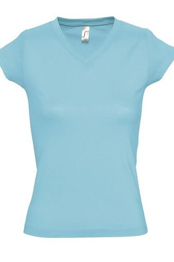 SOLS 11388 - MOON Womens V Neck T Shirt