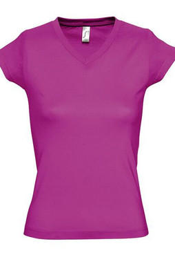 SOLS 11388 - MOON Womens V Neck T Shirt