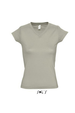 SOLS 11388 - Kvinnat-shirt "V" -krage MOON