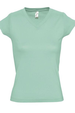 SOLS 11388 - MOON Womens V Neck T Shirt
