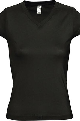 SOL'S 11388 - MOON Dames T-shirt Met V Hals