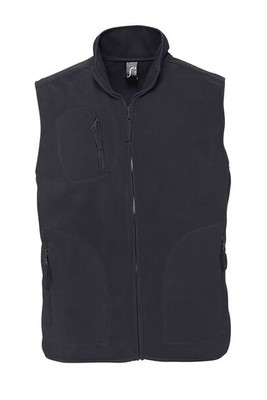 SOL'S 51000 - NORWAY Unisex Sleeveless Fleece Cardigan