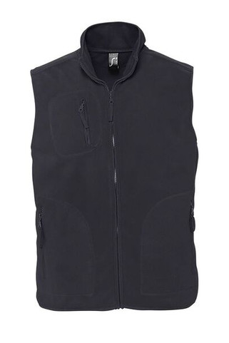 SOLS 51000 - NOORWEGEN Mouwloos uniseks fleecejack