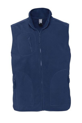 SOL'S 51000 - NORWAY Unisex Sleeveless Fleece Cardigan