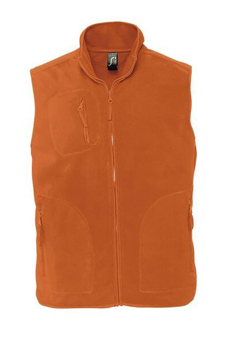 SOLS 51000 - NORWAY Unisex Sleeveless Fleece Cardigan