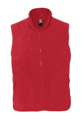 SOL'S 51000 - NORWAY Unisex Sleeveless Fleece Cardigan