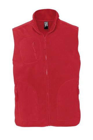 SOLS 51000 - NORWAY Unisex Sleeveless Fleece Cardigan