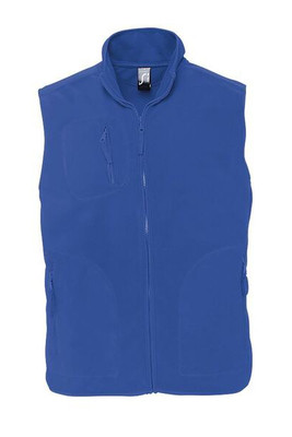 SOL'S 51000 - NORWAY Unisex Sleeveless Fleece Cardigan