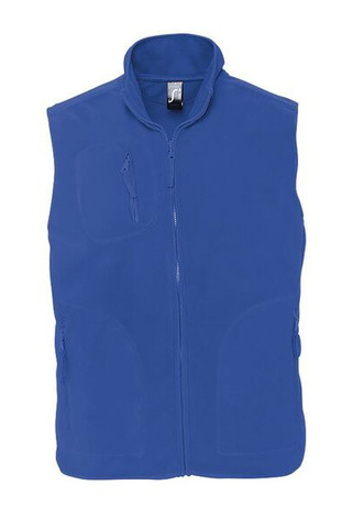SOLS 51000 - NORWAY Unisex Sleeveless Fleece Cardigan