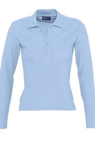SOLS 11317 - Damen Poloshirt Langarm Podium