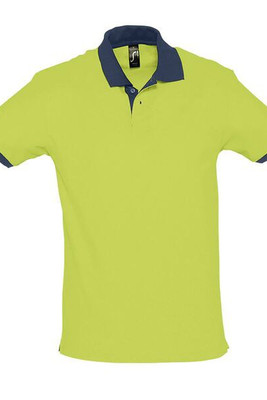 SOL'S 11369 - Polo Bicolore Unisexe Élégant et Confortable